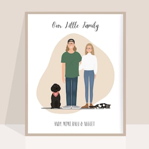 Geburtstagsgeschenk für ihn Personalisiertes Paar-Portrait, Hochzeitstag, Geschenk für Freund, für sie Jahrestag Geschenk für ihn Geburtstag