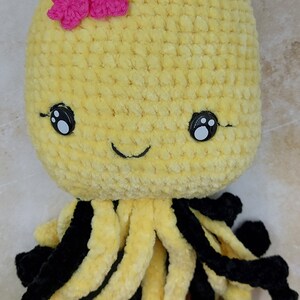 Amigurumi - Zachte gehaakte kawaii octopus