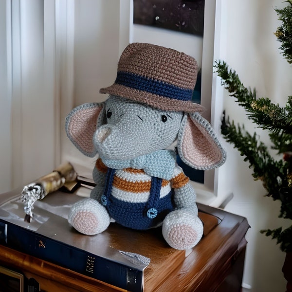 Amigurumi - peluche Éléphant crochet