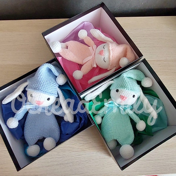 Peluche doudou bébé plat