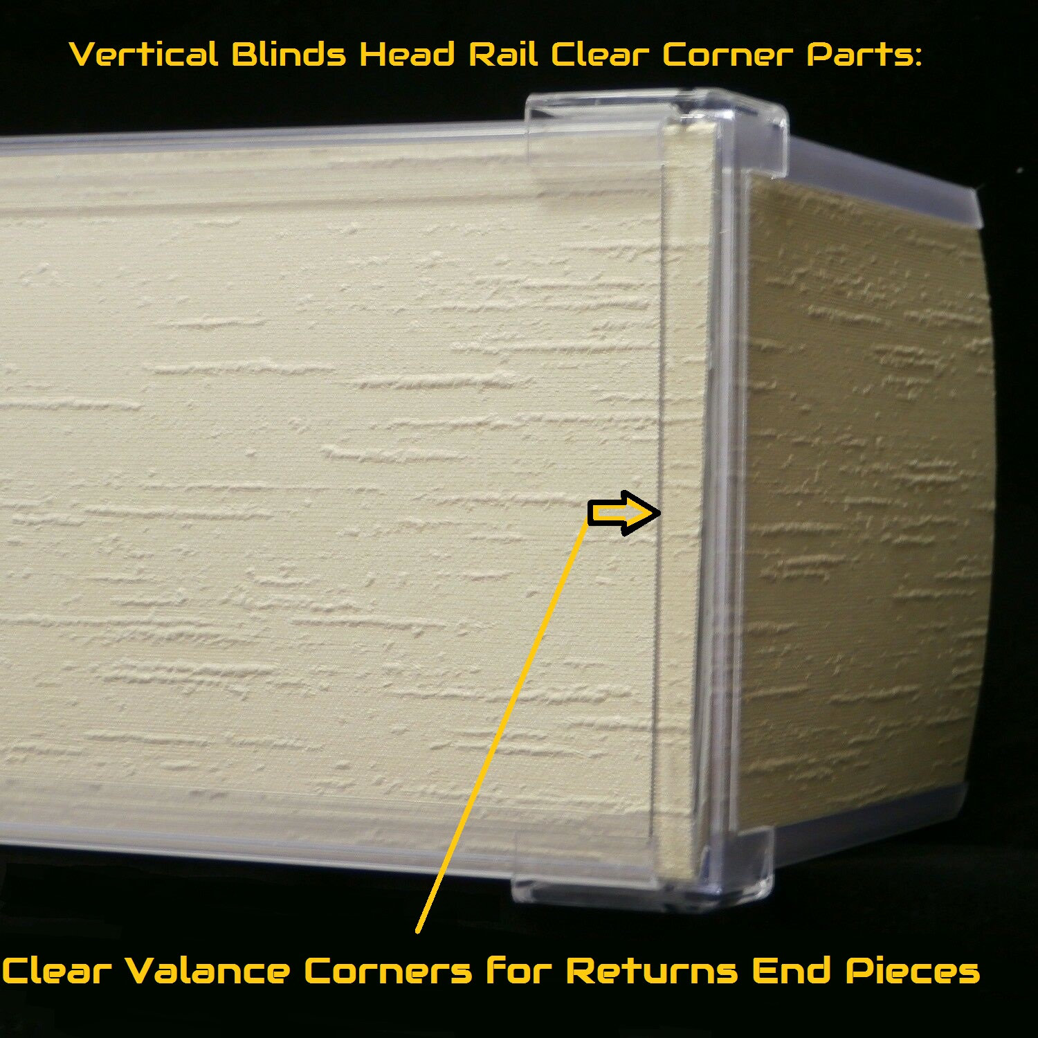 4 NEW Vertical Blind Valance Return Corner Adapter Valance Etsy