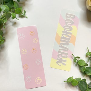 Reversible Bookmarks | Smiley Face Bookmarks | Unique Bookmarks | Literature Bookmarks | Bookmark for Women | Cute Bookmarks
