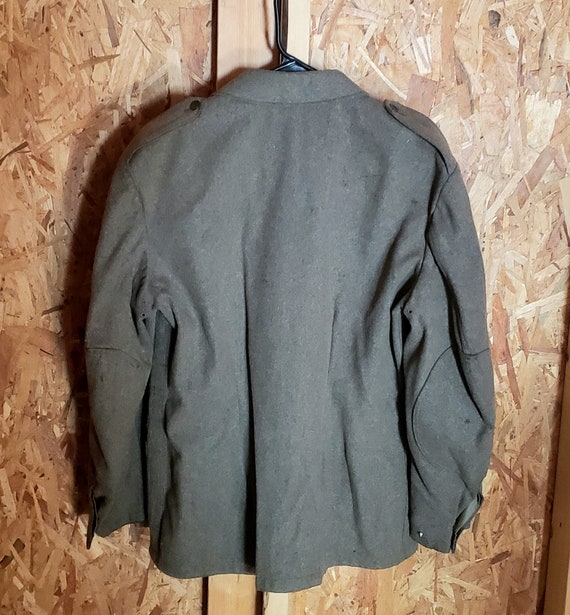 Vintage West German Military Wool Jacket - Gem