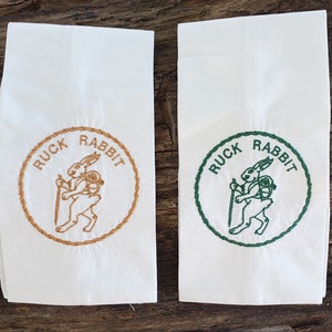 Ruck Kaninchen gestickte Markttasche