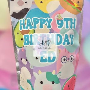 Custom Juice Pouch Labels