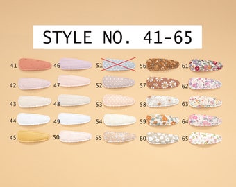 Fabric Snap Clips | Baby Girl Hair Clips | Girl Hair Accessory |  Toddler Hair Clip | Hair Pin  | Baby Hairpin | Fabric Clip | Barrette |