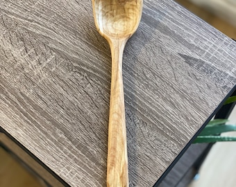 Hand Carved Wooden Cooking Spoon