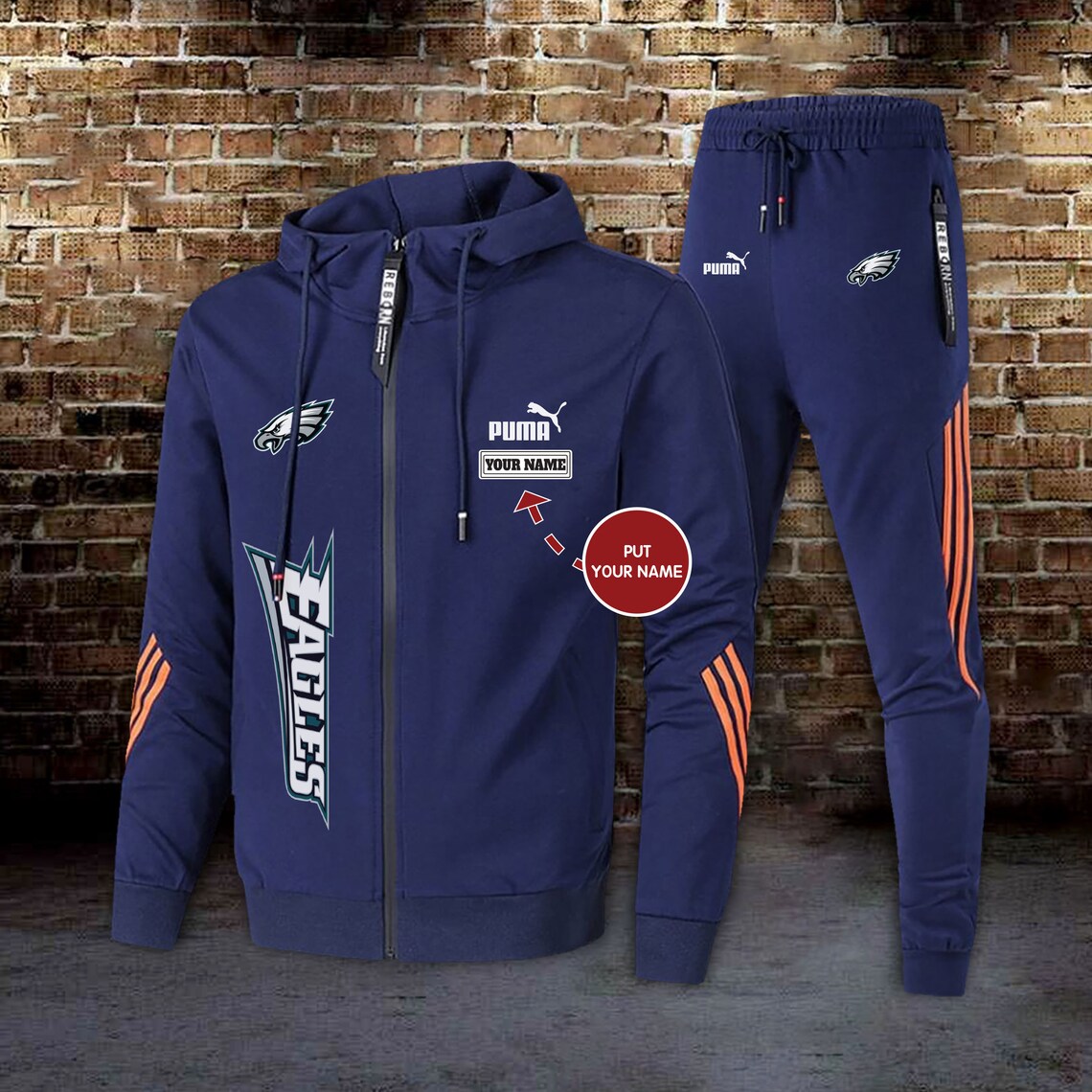 Pm_DN015 Philadelphia Eagles 2021 Spring Autumn Men Tracksuit  Etsy