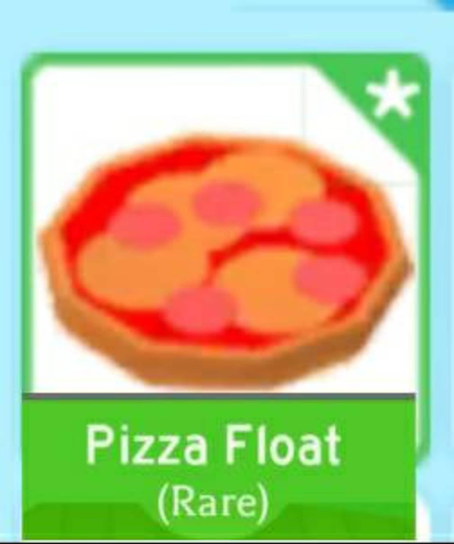 Adopt me Rare Pizza Stroller 2 Unicycle and water float. Etsy