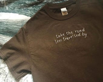 the ‘illicit affairs’ embroidered tee!