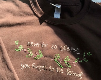 ¡La sudadera bordada ‘Marjorie’!