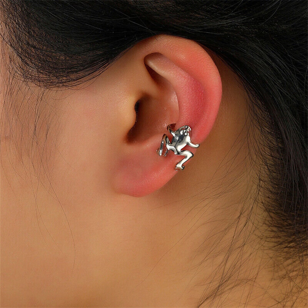 Ear Cuff Cute Frog Ear Cuff Climbing Flog Ear Cuff Ear Cuff Jewellery