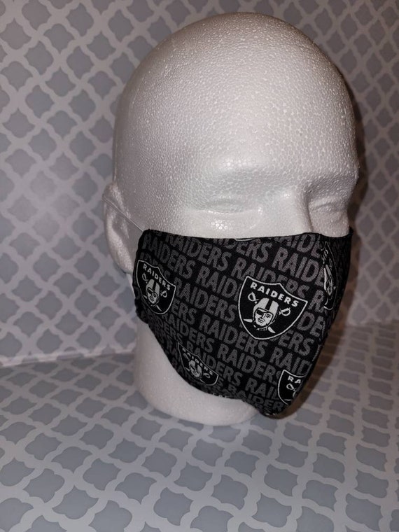 Custom Las Vegas Raiders face mask Etsy