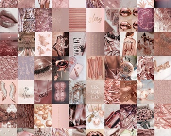 pic Gold Aesthetic Pictures For Wall rose gold aesthetic etsy