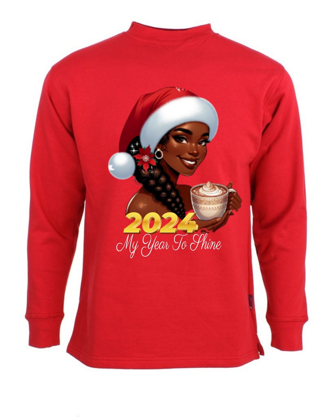 Christmas Sweater 2024 is My Year Color Red. Comfortable Etsy