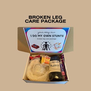 Broken Leg Care Package