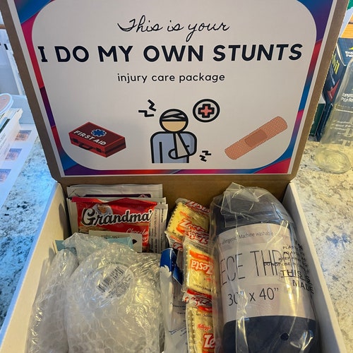 Surgery Care Package Get Well Surgery Package Knee Etsy