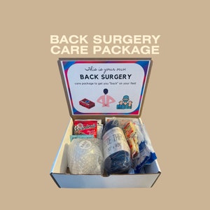 Back Surgery Care Package