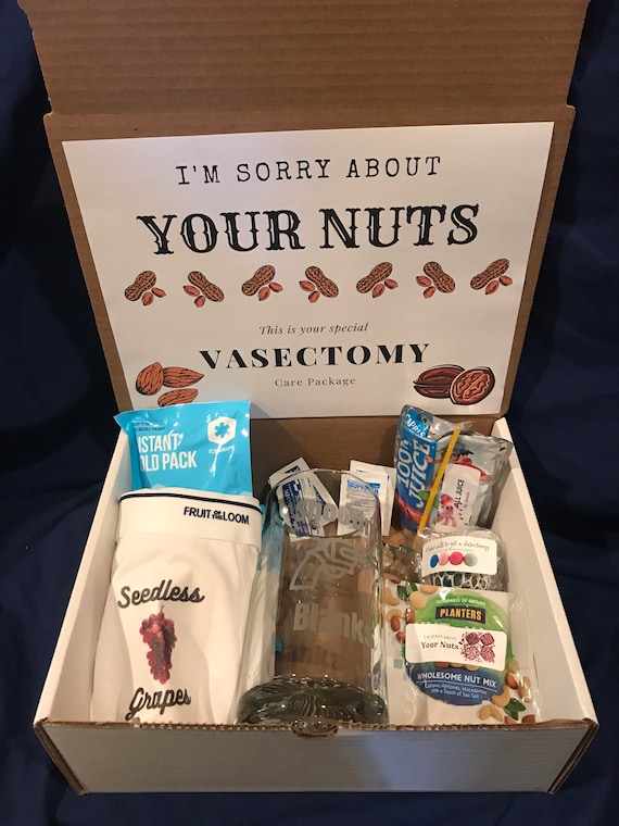 Vasectomy Care Package Etsy