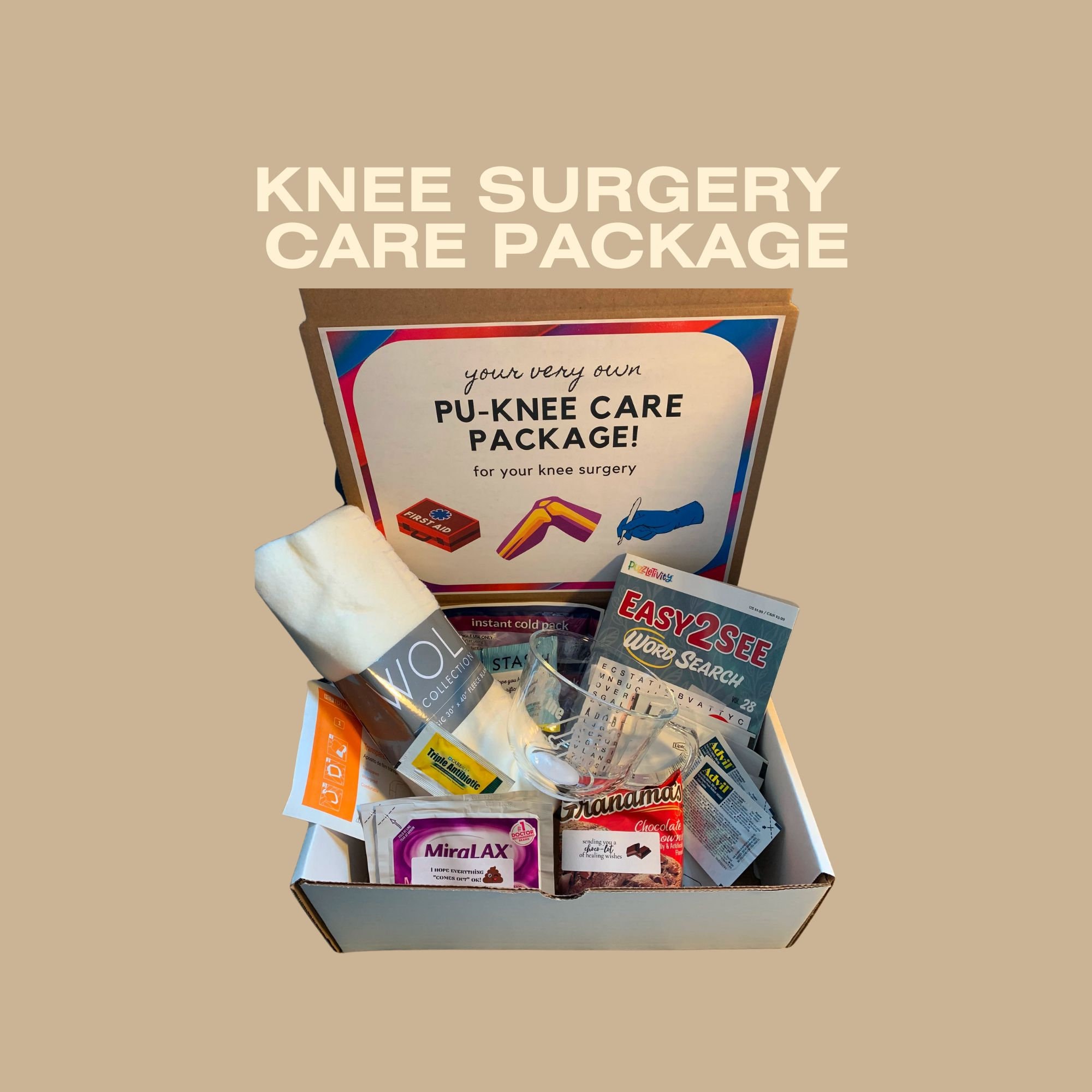 Knee Surgery Care Package