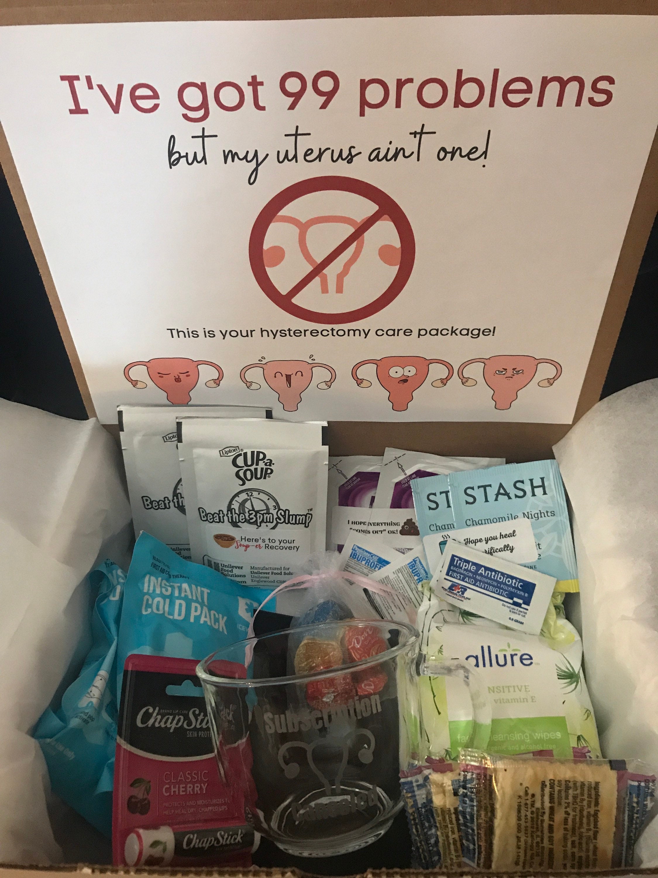 Hysterectomy Care Package Etsy
