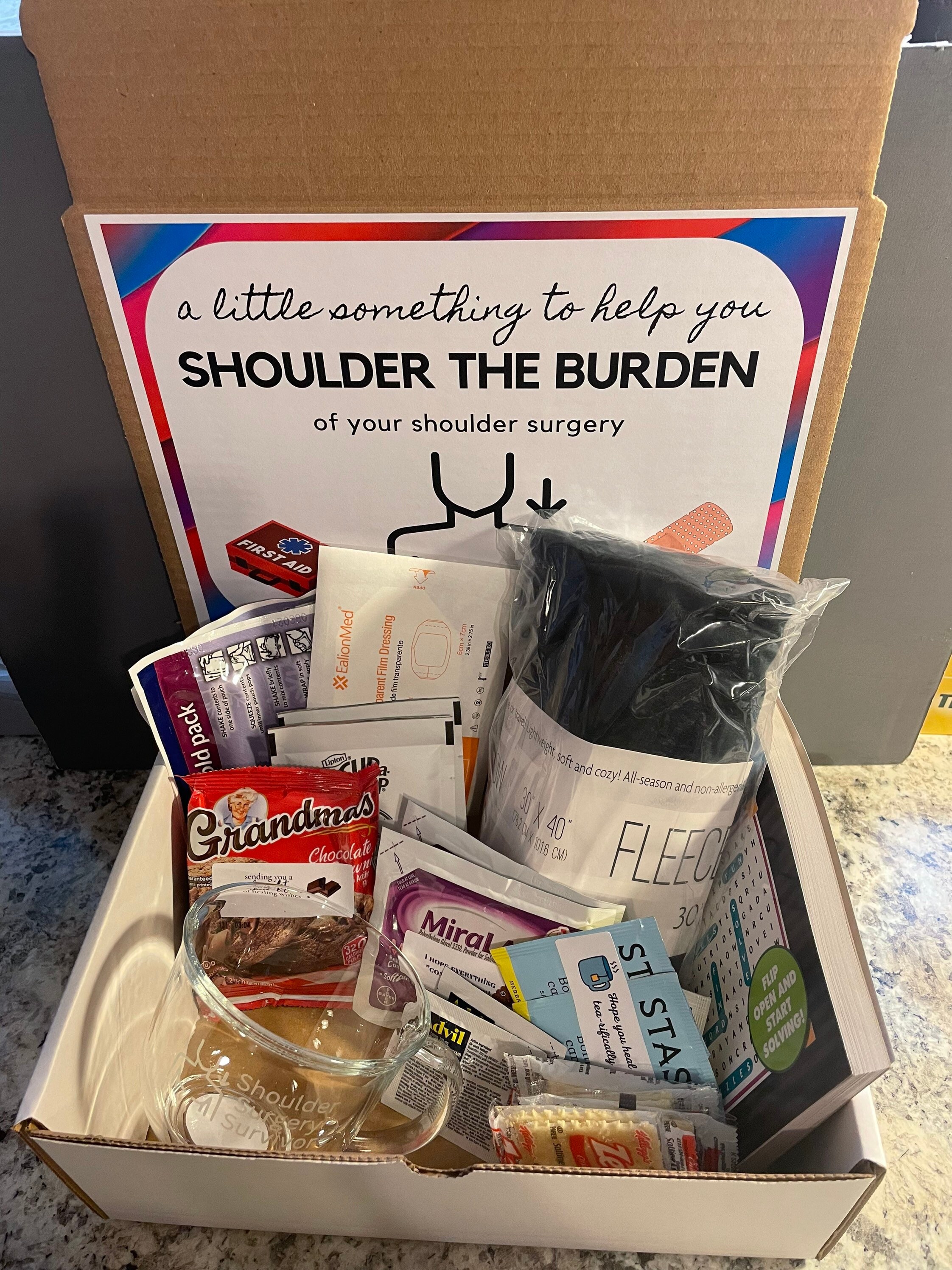 Shoulder Surgery Care Package Etsy