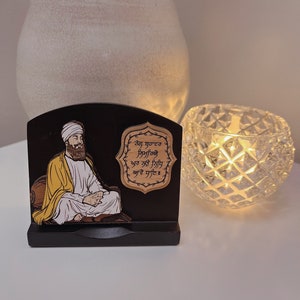 Guru Teg Bahadur Ji Car Dashboard Decor | Sikh Car Dashboard Decor | Religious Car Dashboard Decor | Sikh Art | Sikh Gift