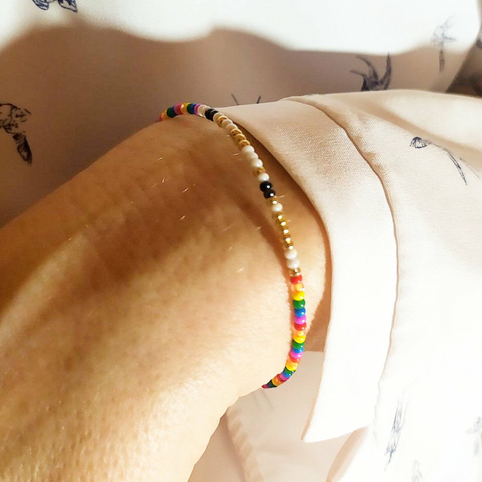 Lgbt Pride Morse Code Bracelet Anklet Choker Necklace Etsy