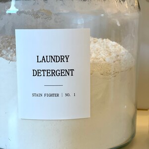 Minimalist Laundry Room Labels - Cleaning Labels - Home Organization - Personalization Available