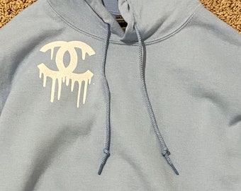 chanel drip hoodie
