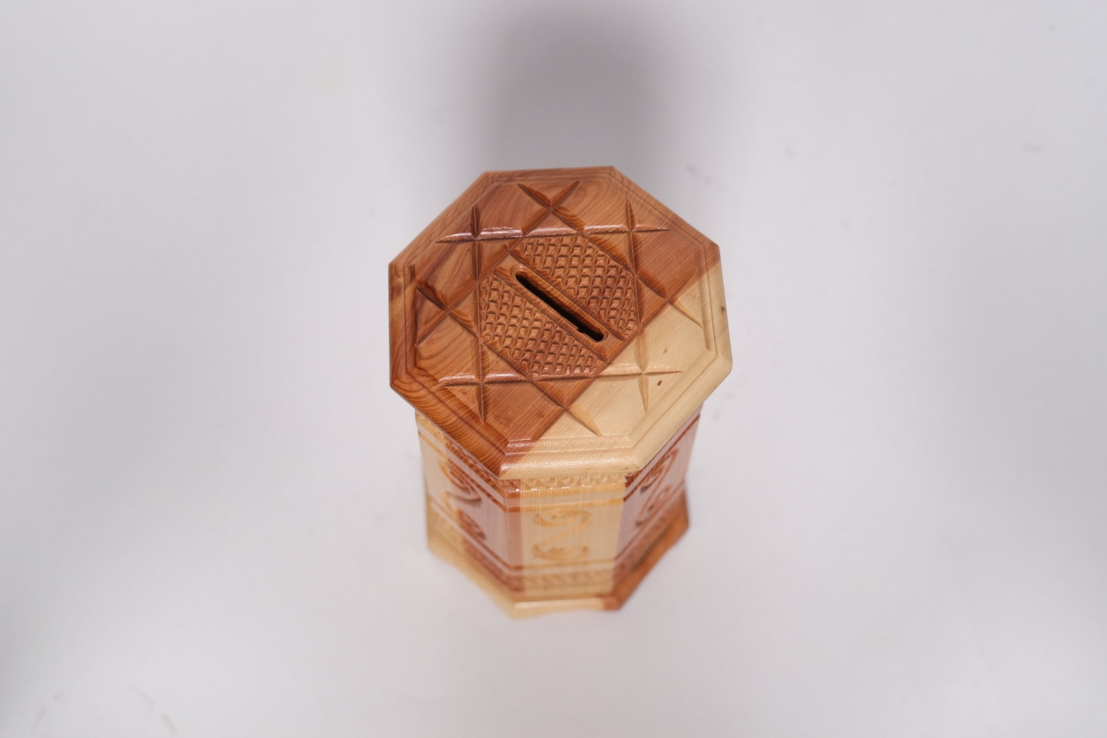 Valnut Tip box wood box tip box wooden tip boxhand carved Etsy
