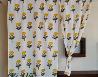Gold Elephamt tree of life Window Curtain Hippie Bohemian Throw Cotton Mandala Drape Panel Window Valances Handmade Window Balcony Treatment