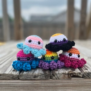 Mini virkad stolthetsbläckfisk