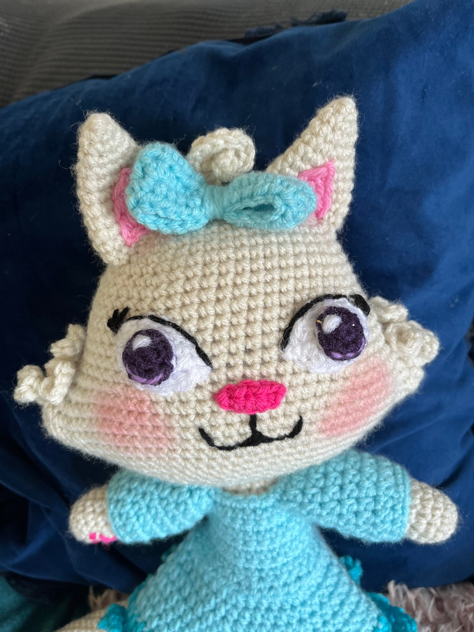 Fluffy Flufferton From Gabbys Dollhouse Etsy Ireland