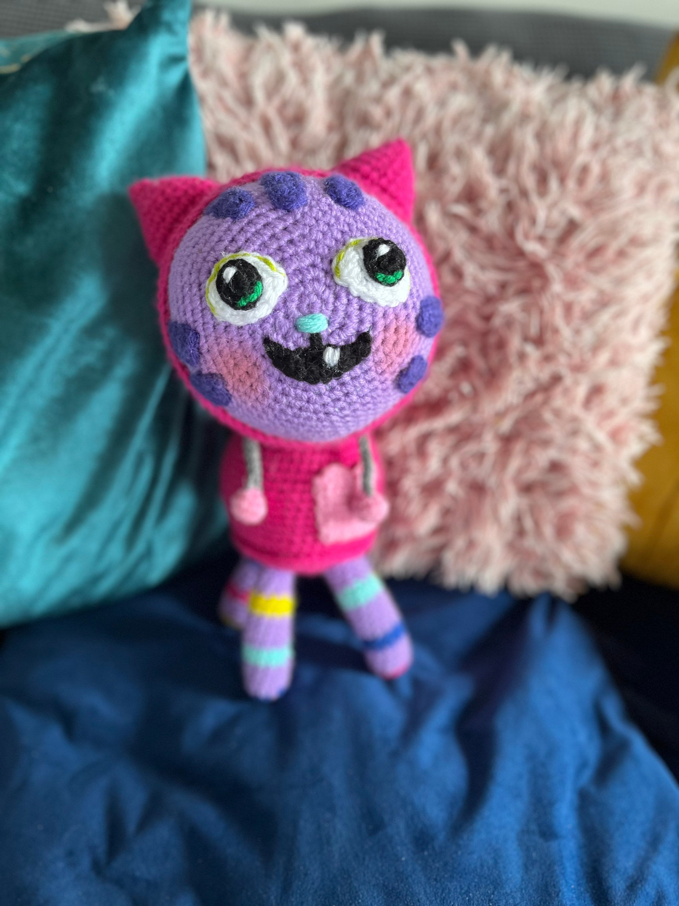 DJ Catnip From Gabbys Dollhouse Etsy