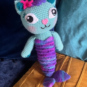 Mer Cat inspired from Gabbys Dollhouse