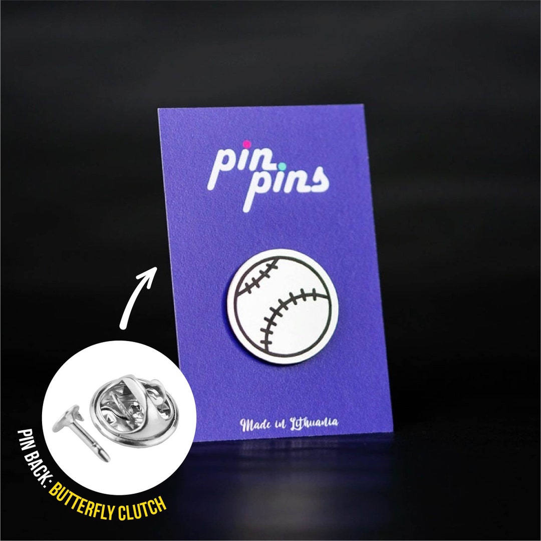 Baseball Game Ball Pin! - Pins, Brooch, Badges, Baseball Player ...