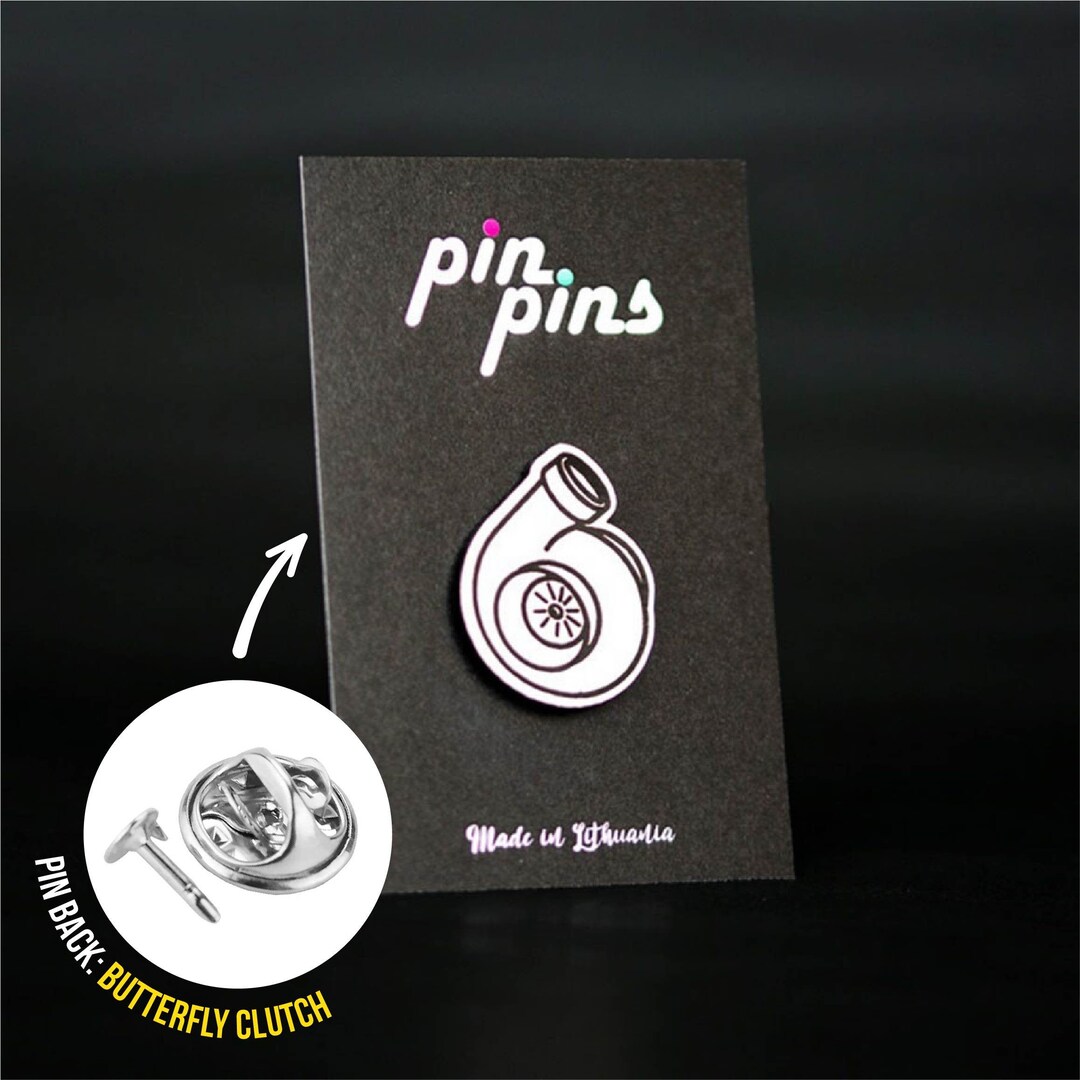 Car Turbine, Auto Car Part, Car Lovers Pin! - Pins, Badges, Brooch, Car ...