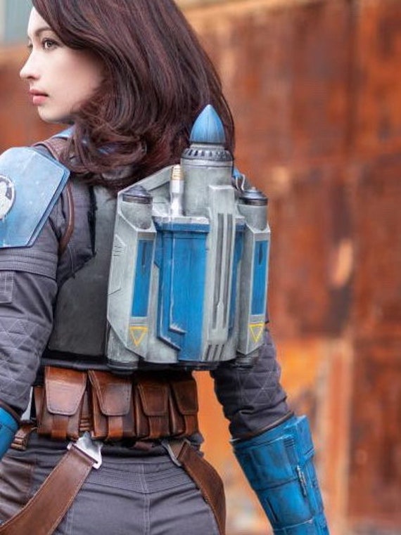 Bo-Katan Kryze “Jetpack” Backpack Bo Katan Inspired Jetpack From the Mandalorian 3D Print File  main image 3