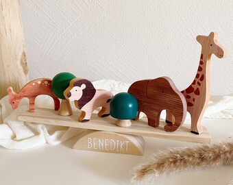 Montessori Balance Lernspiel Kinder Geschenk ab 2 Jahren