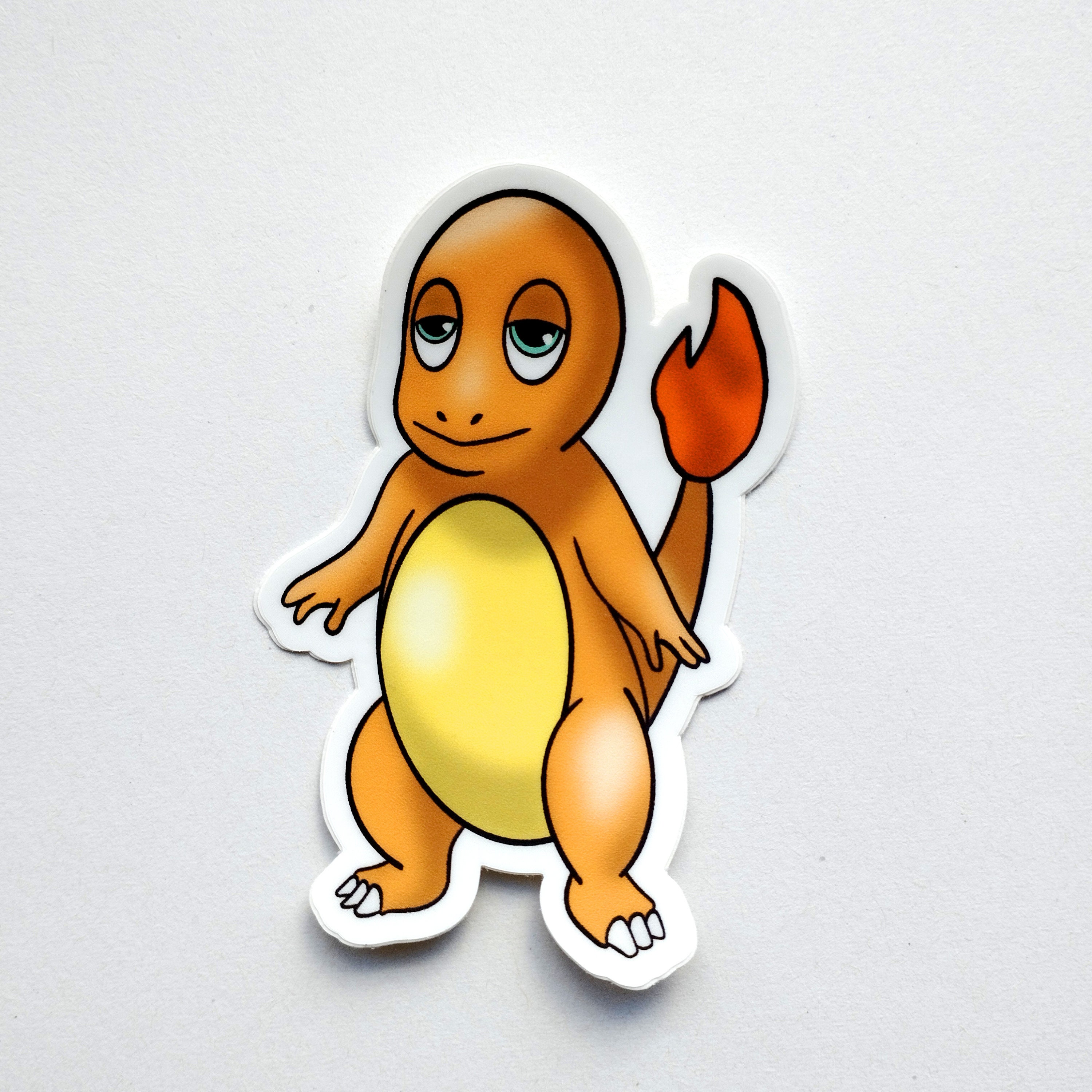 Sticker Pokémon Salamèche - Adhésifs de France