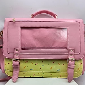 Convertible Travelers Satchel Ita Bag Set PREORDER ONLY Confectioner Pink