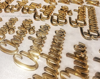 Cute 1 inch Laser Cut Wedding Name Place Cards, Personalized Wedding Party Laser Cut Name Plate Setting Guest Name Cutout