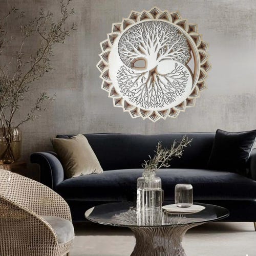 曼荼羅アート【TREE】 曼荼羅アート【TREE】 絵画 kitatik 通販 16954633｜Creema(クリーマ)