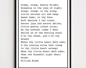 William Blake Poster Print Wall Art Interior