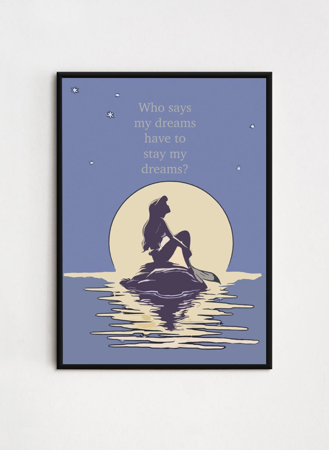 Littlest Mermaid Print main image 1