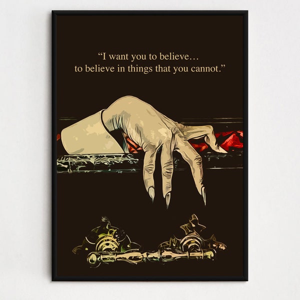 Bram Stoker Dracula Print Poster