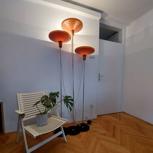 Extra Rare Floor Lamp / Franco Bresciani for Harvey Guzzini Manta / Mid Century Modern / Space Age Lamp / 70's Lamps / Retro Lamps Mushroom