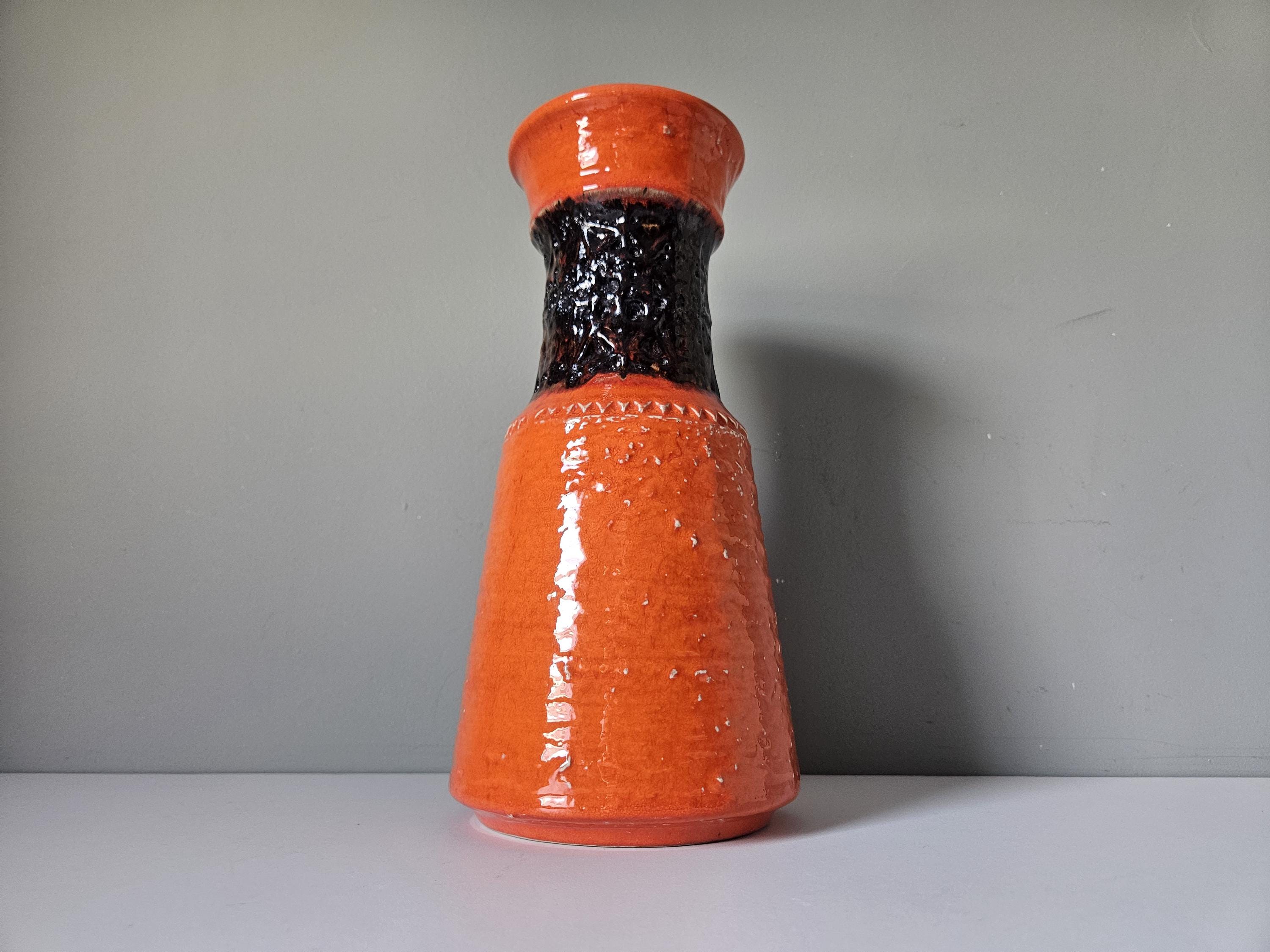 ヴィンテージ ラージ ジャスバ花瓶 / 高さ11.6インチ / 西ドイツ陶器