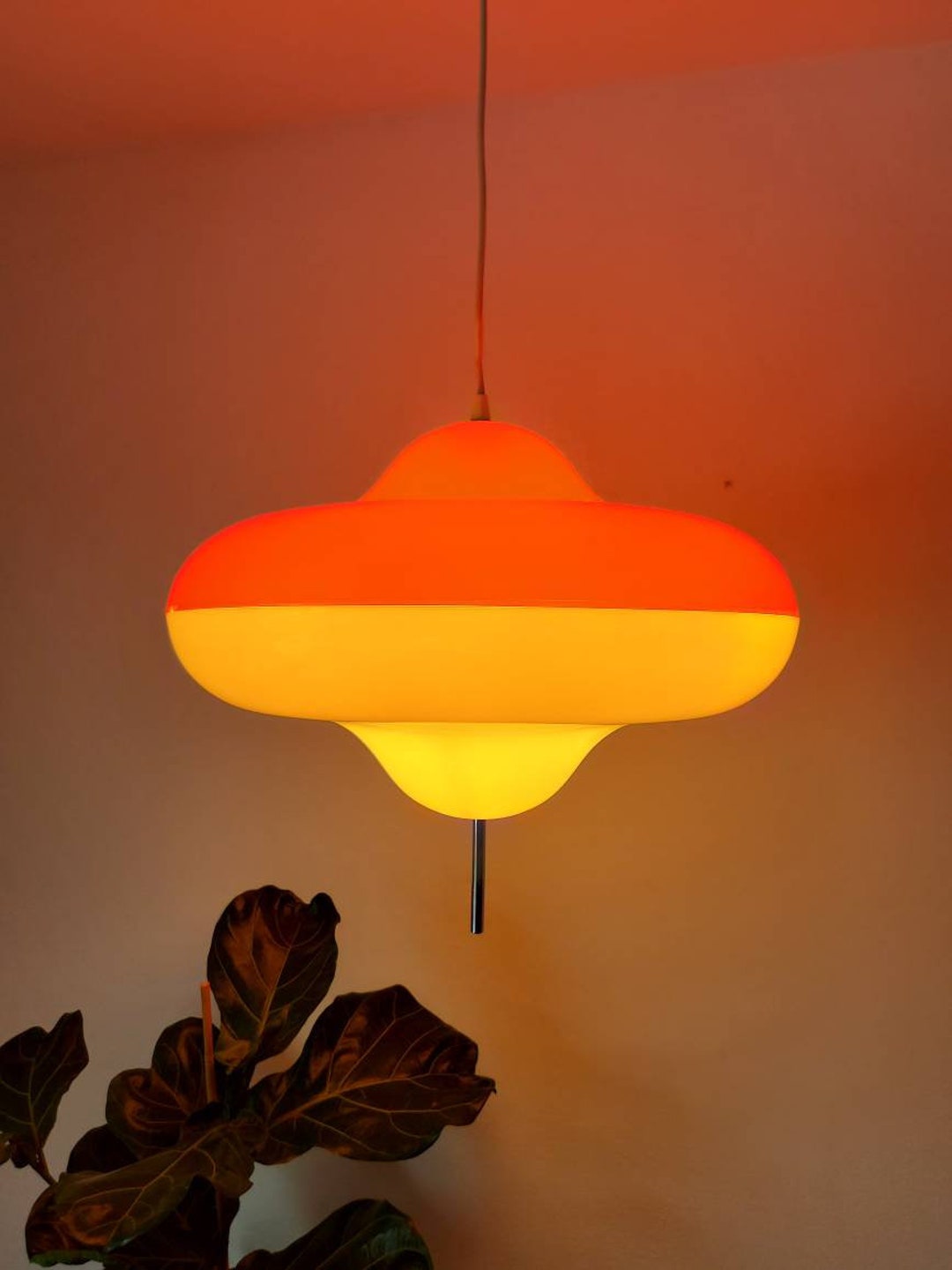 Buy Meblo Guzzini Disco Pendant Lamp: 70s Space Age Lighting Online in  India